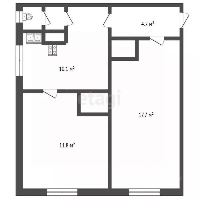 2-к кв. Вологодская область, Белозерск наб. П.К. Георгиевского, 75А ... - Фото 0