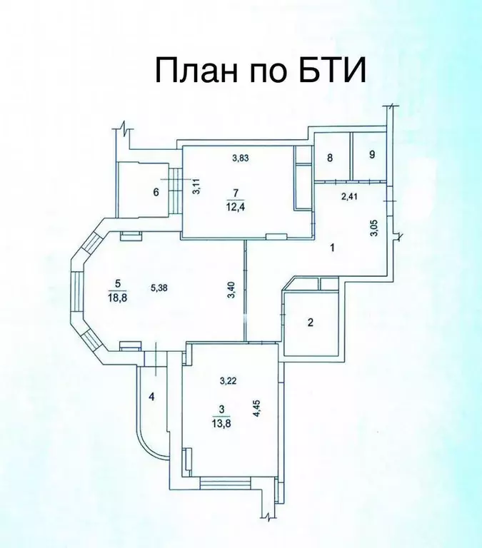 2-к кв. Московская область, Электросталь ул. Захарченко, 7 (65.0 м) - Фото 0