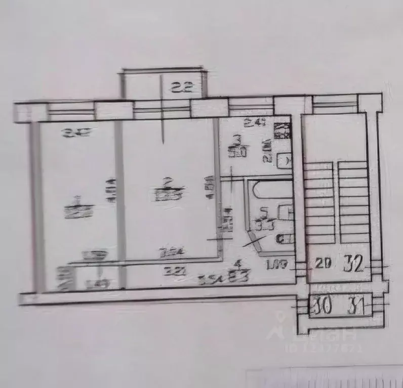 2-к кв. Санкт-Петербург Московский просп., 199 (42.5 м) - Фото 2