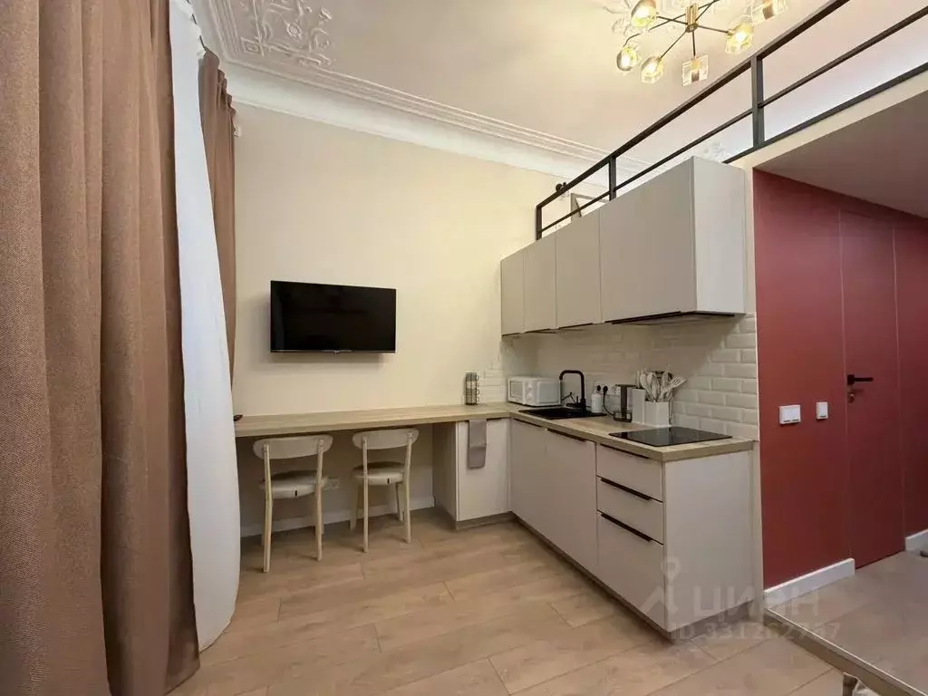 Студия Санкт-Петербург Большая Монетная ул., 9 (21.0 м) - Фото 2