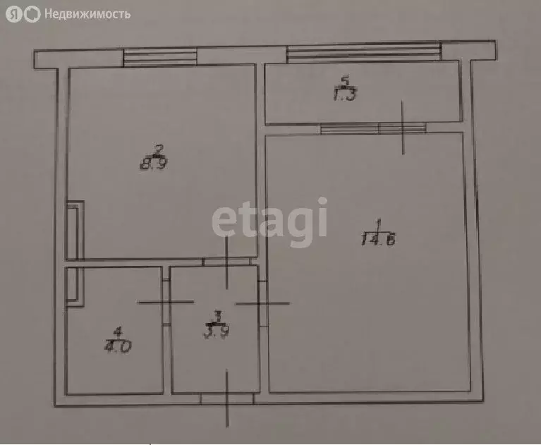 1-комнатная квартира: Богородское сельское поселение, деревня Куюки, ... - Фото 1