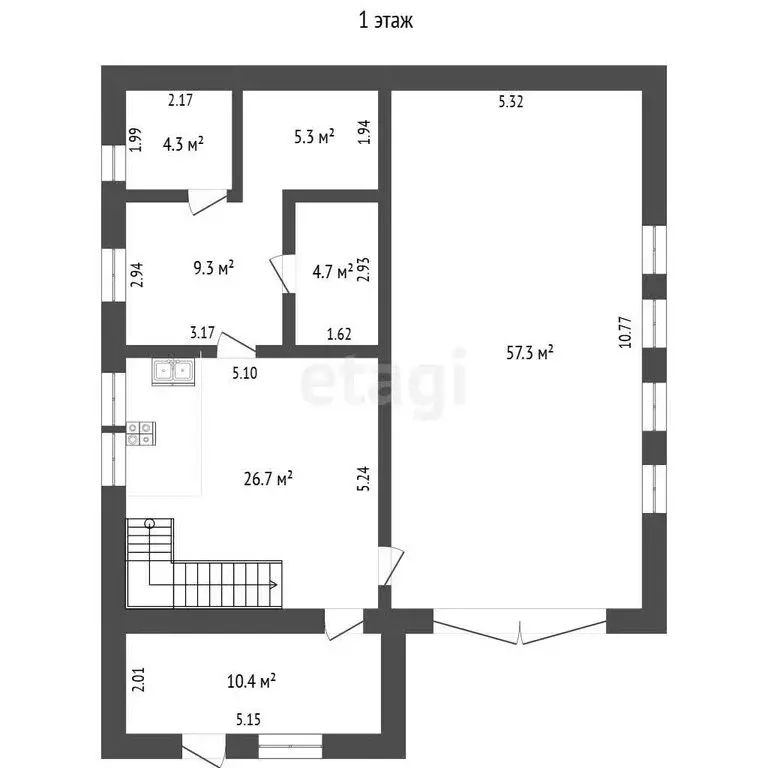 Дом в Новый Уренгой, ДНТ Заимка, Луговая улица (154 м) - Фото 1