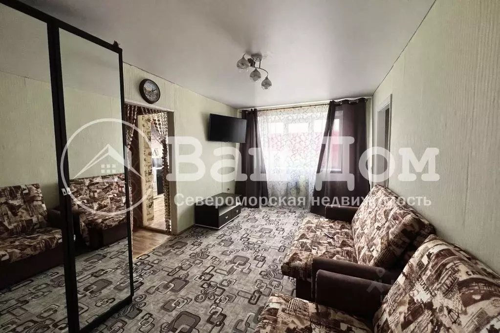 2-к кв. Мурманская область, Североморск Гвардейская ул., 10 (42.0 м) - Фото 2