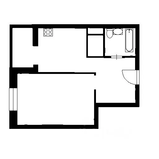 1-к кв. Татарстан, Казань ул. Академика Завойского, 23 (36.0 м) - Фото 2