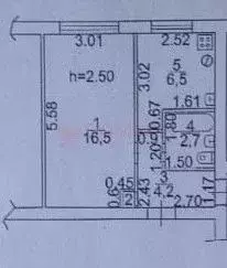 1-к кв. Ростовская область, Новочеркасск Народная ул., 4 (30.2 м) - Фото 1