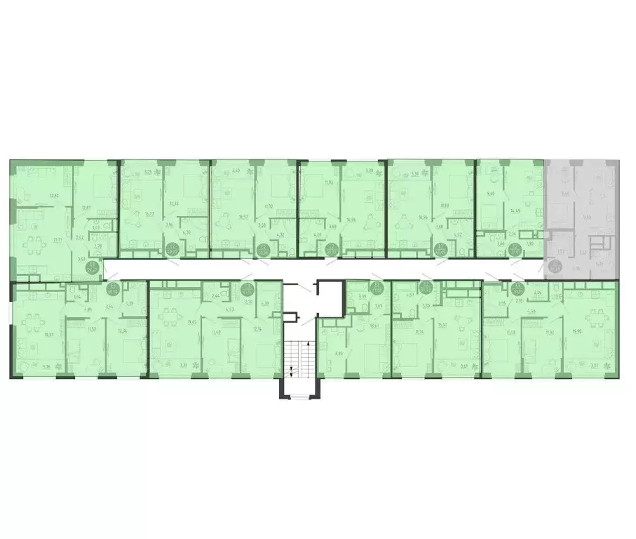 2-к кв. Тульская область, Тула ул. Пряничная, 6 (61.02 м) - Фото 2