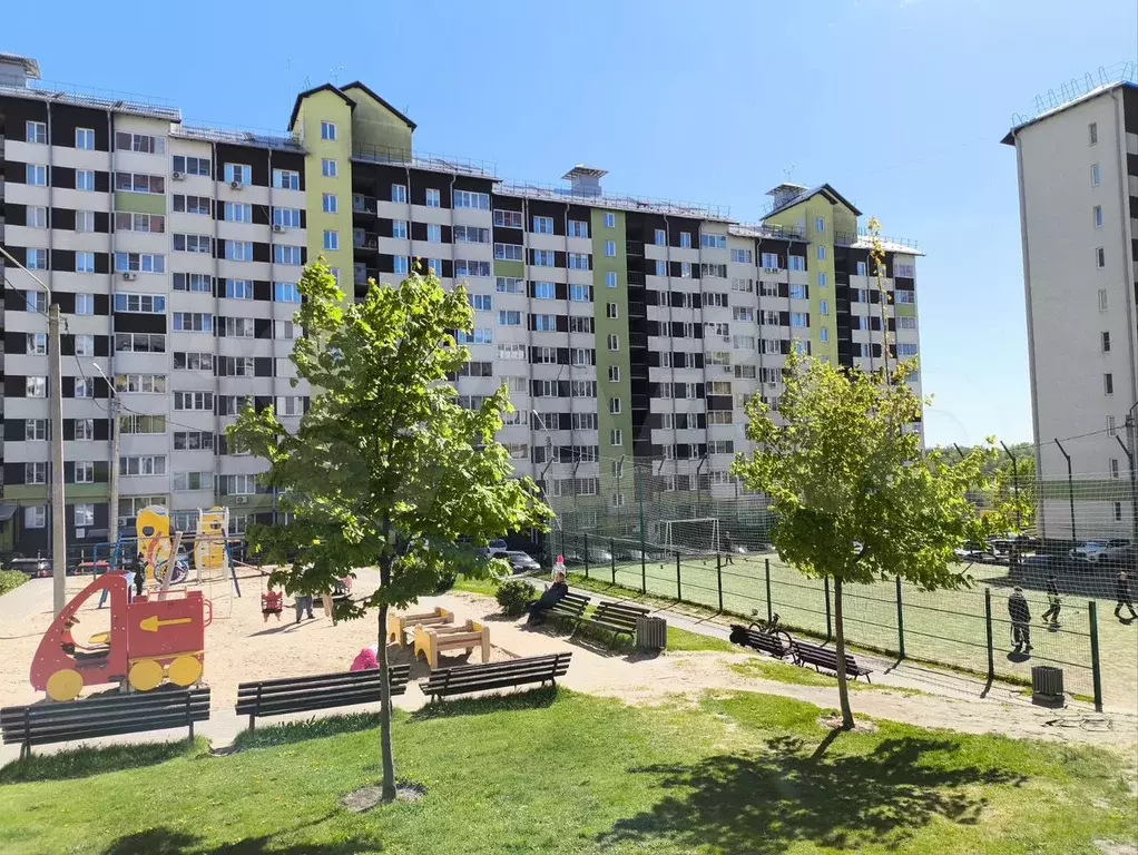 1-к. квартира, 31 м, 1/10 эт. - Фото 1