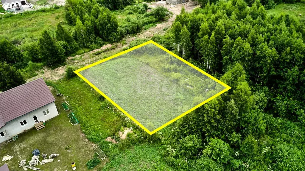Участок в Корнилово, Тихий проезд (9.39 м) - Фото 1