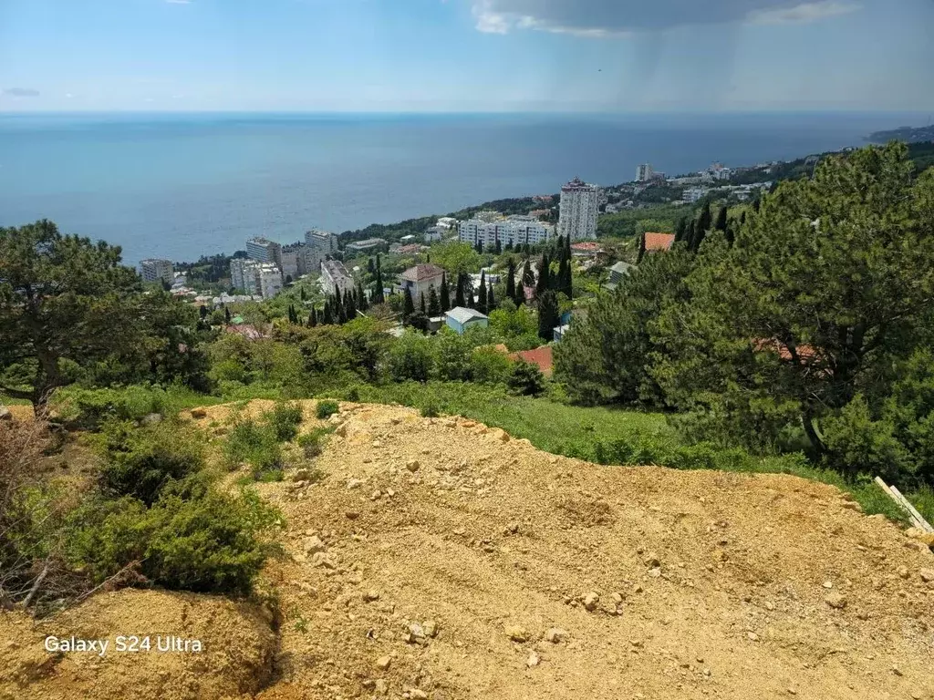 Участок в Крым, Ялта муниципальный округ, Кореиз пгт ш. Алупкинское, ... - Фото 1