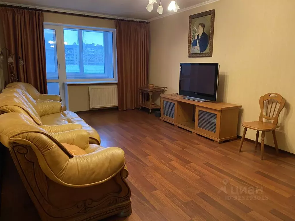 3-к кв. Санкт-Петербург ул. Савушкина, 128к1 (90.8 м) - Фото 2