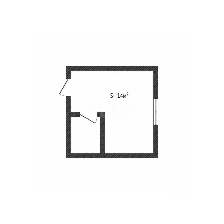 Студия Брянская область, Брянск Северный пер., 53 (14.0 м) - Фото 0