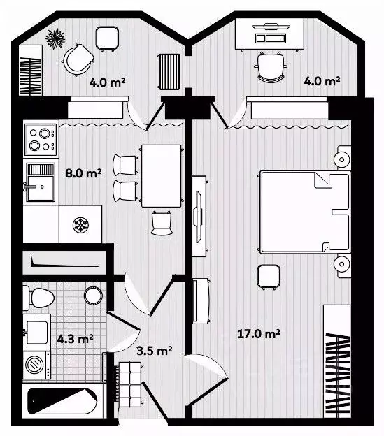 1-к кв. Приморский край, Надеждинский район, пос. Тавричанка ул. Лазо, ... - Фото 1