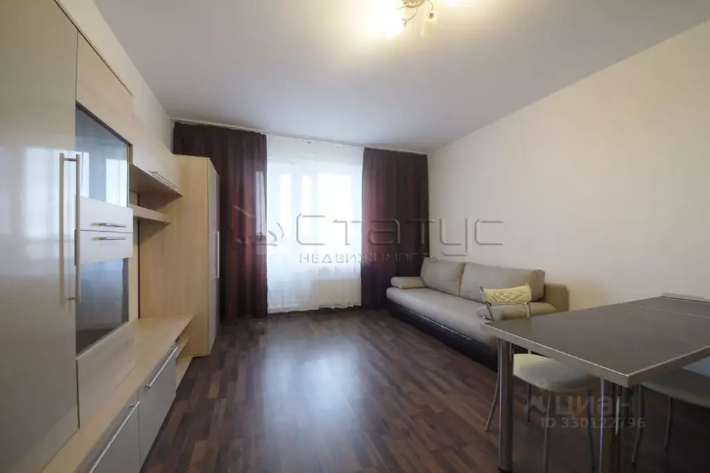 Студия Санкт-Петербург ул. Среднерогатская, 9 (30.0 м) - Фото 1