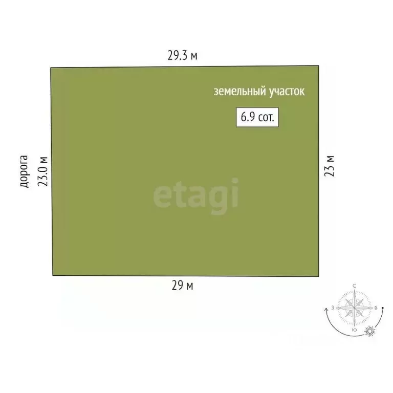 Участок в Ростовская область, Аксайский район, Щепкинское с/пос, пос. ... - Фото 2