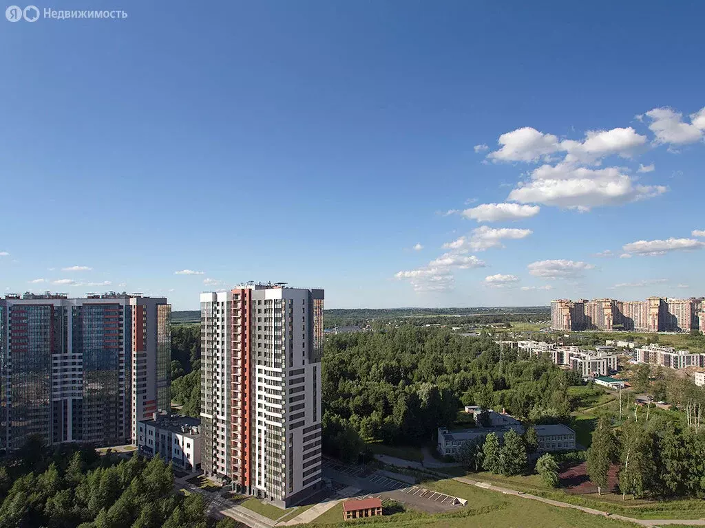 2-комнатная квартира: посёлок Парголово, Заречная улица, 10 (41 м) - Фото 2