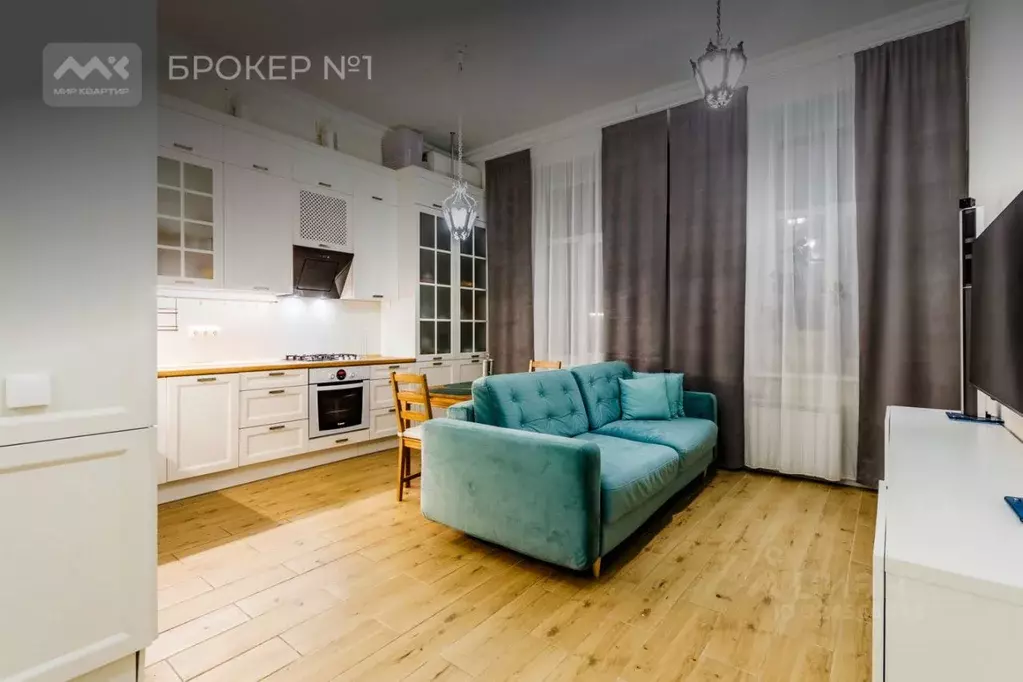 3-к кв. Санкт-Петербург просп. Малый Петроградской стороны, 23 (65.0 ... - Фото 2