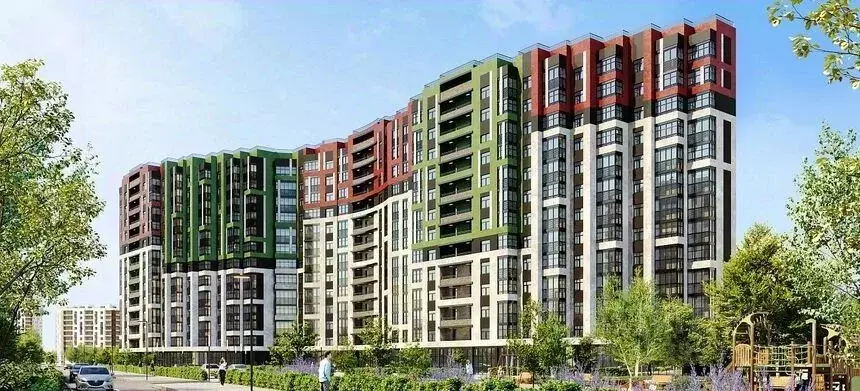 2-к кв. Воронежская область, Воронеж ул. Туполева, 5Н (70.4 м) - Фото 2