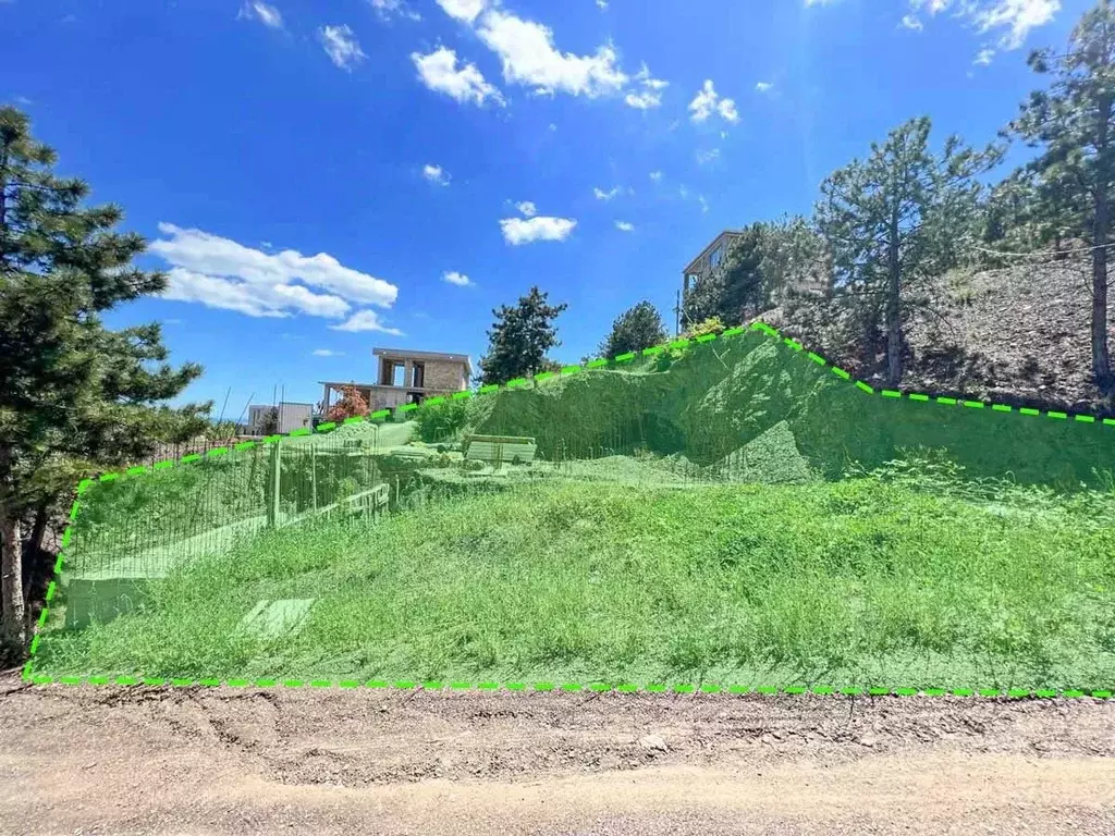 Участок в Крым, Алушта муниципальный округ, пос. Семидворье, Надежда ... - Фото 1