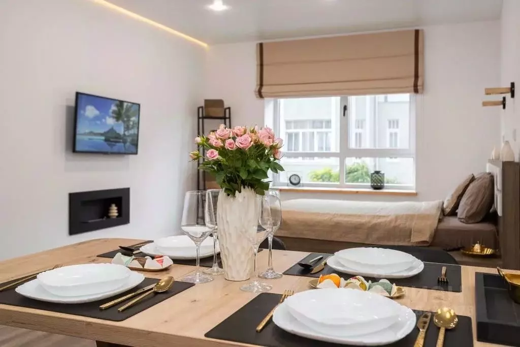 1-к кв. Калининградская область, Зеленоградск Пограничная ул., 6 (45.0 ... - Фото 2