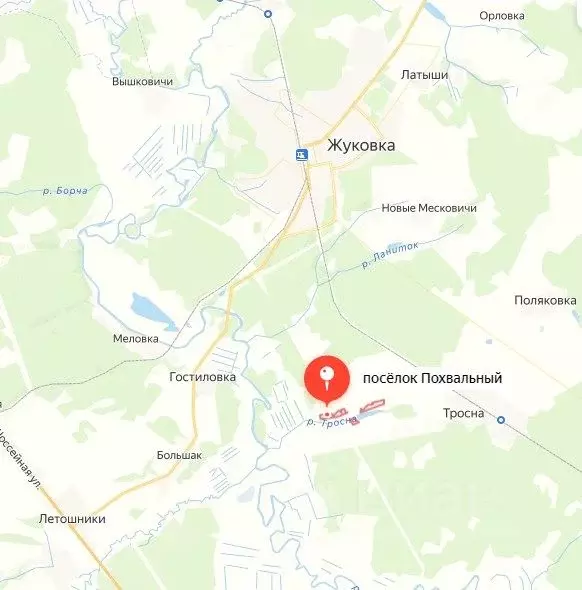 Участок в Брянская область, Жуковский муниципальный округ, пос. ... - Фото 1