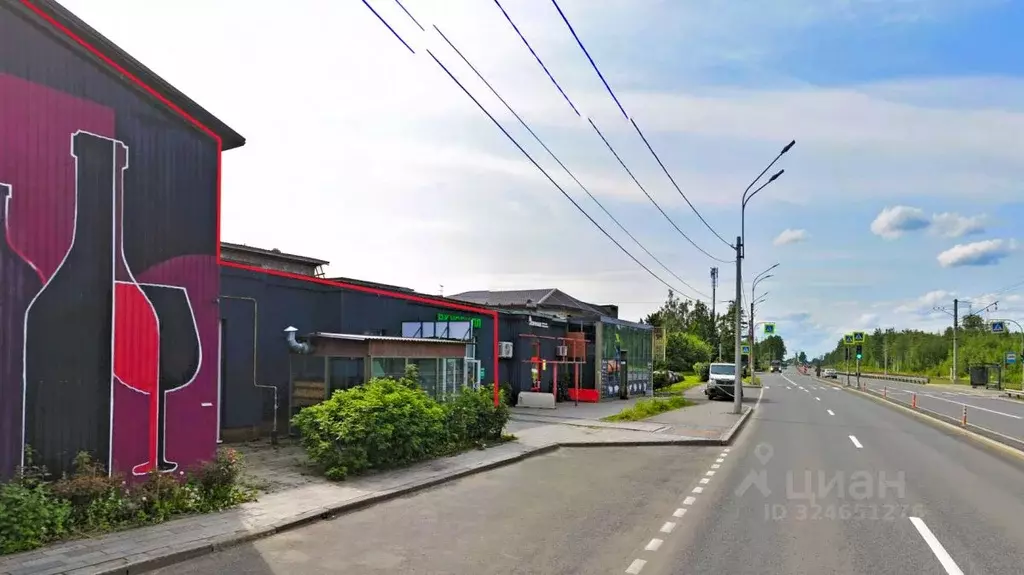 Помещение свободного назначения в Санкт-Петербург пос. Лисий Нос, ... - Фото 2