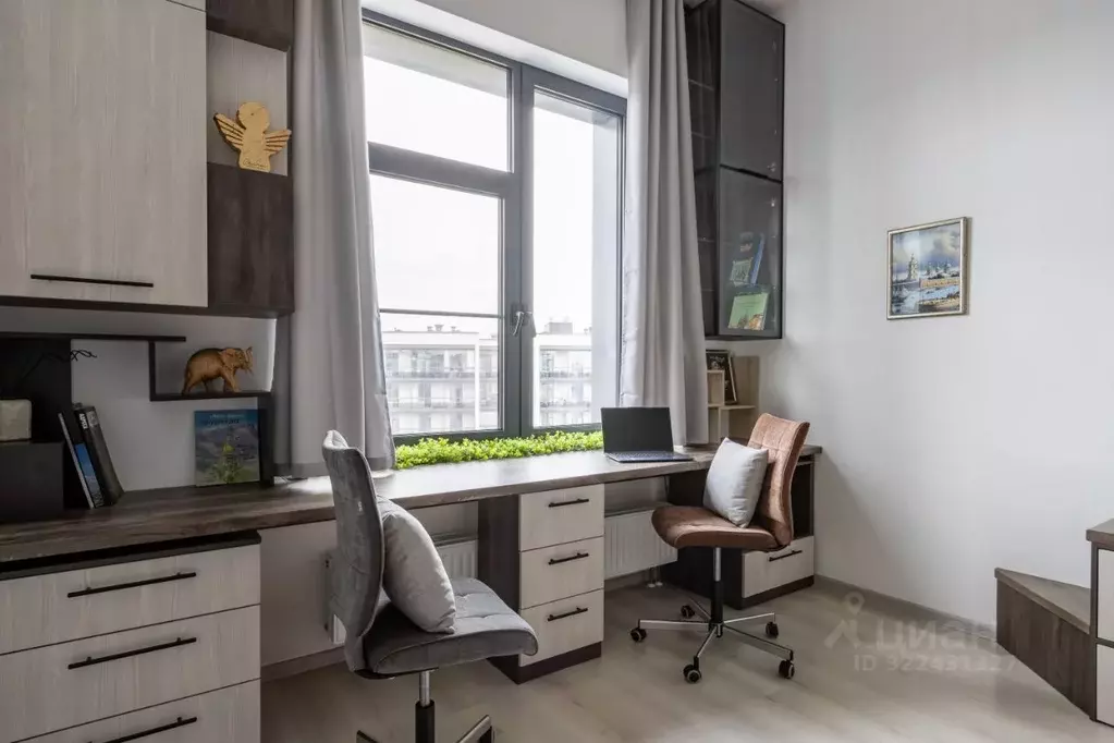 2-к кв. Санкт-Петербург ул. Александра Матросова, 3 (59.0 м) - Фото 2