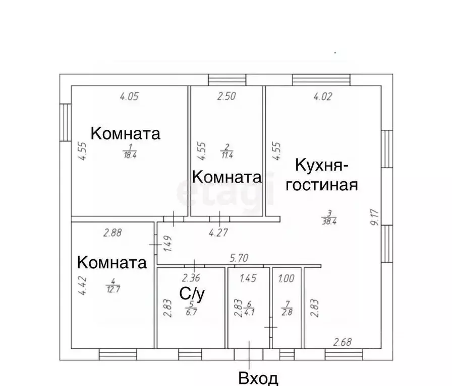 Дом в Приморский край, Уссурийск ул. Славная, 9 (99 м) - Фото 1