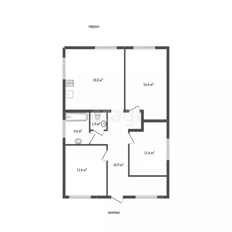 Дом в Воронежская область, Эртильский район, с. Александровка ... - Фото 2