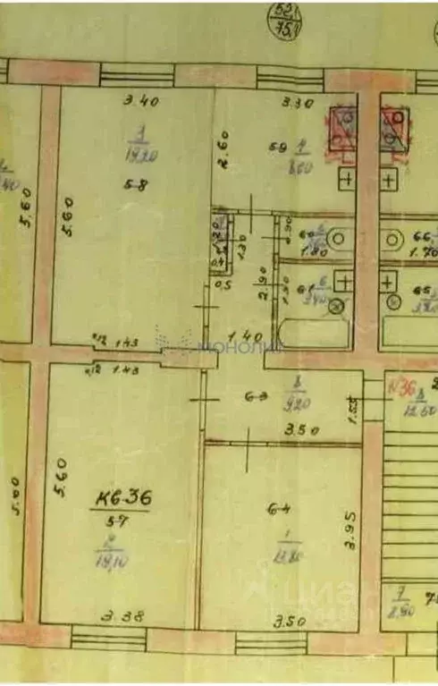 Комната Нижегородская область, Нижний Новгород ул. Космонавта ... - Фото 2