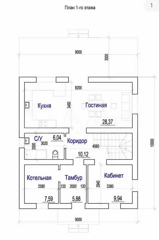 Дом 135 м на участке 6 сот. - Фото 1