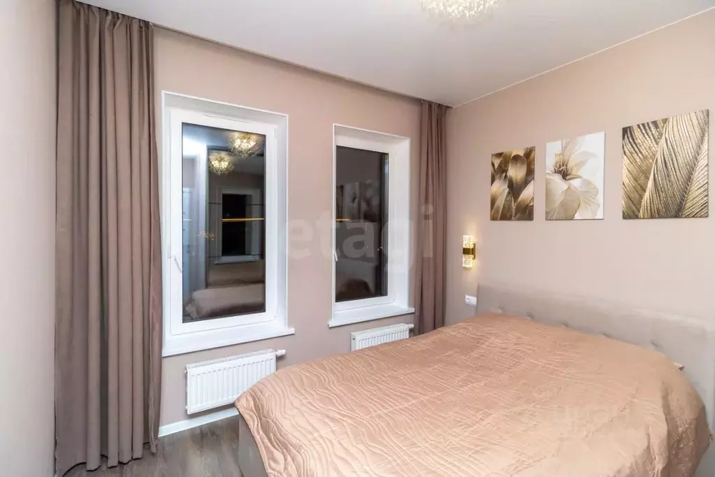 1-к кв. Тюменская область, Тюмень ул. Ивана Чистякова, 5 (40.0 м) - Фото 2