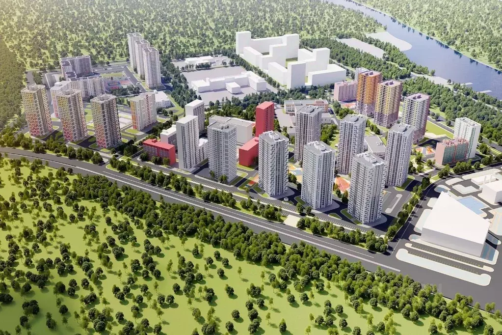 1-к кв. Башкортостан, Уфа Затон-Восточный жилрайон, Новаленд мкр,  ... - Фото 1