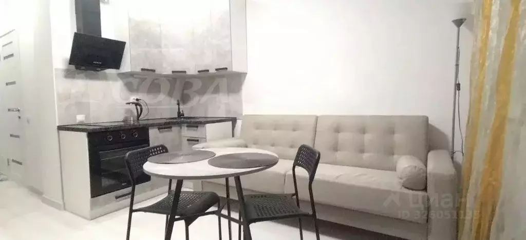 Студия Тюменская область, Тюмень ул. Алматинская, 6 (19.0 м) - Фото 1