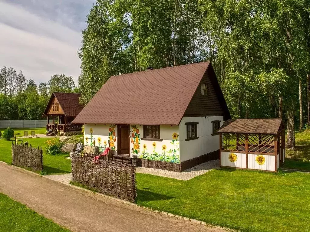 Дом в Ленинградская область, Приозерский район, Ларионовское с/пос, ... - Фото 0