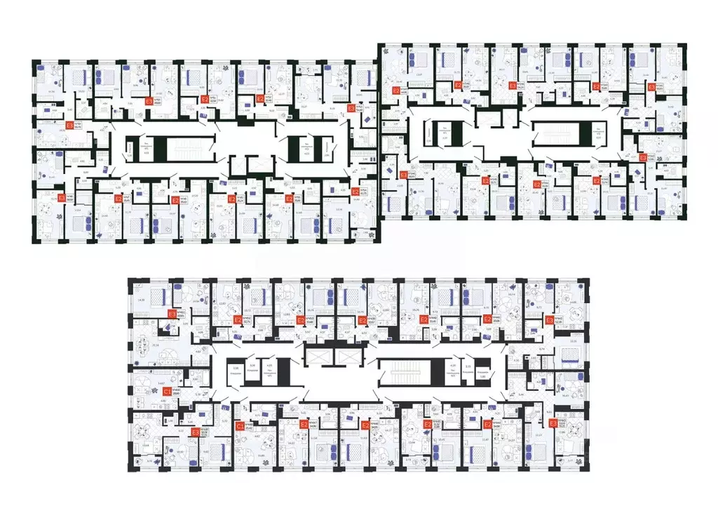 2-к кв. Тульская область, Тула Мясново мкр, Желания жилой комплекс ... - Фото 2