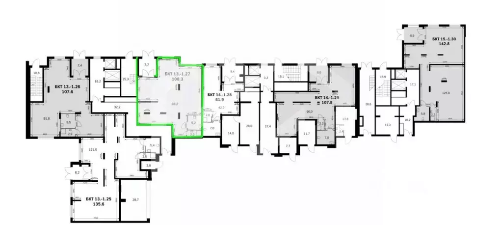 Торговая площадь в Московская область, Ленинский городской округ, пос. ... - Фото 1