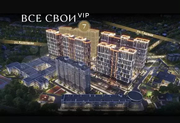 Квартира-студия, 26,4 м, 20/24 эт. - Фото 0
