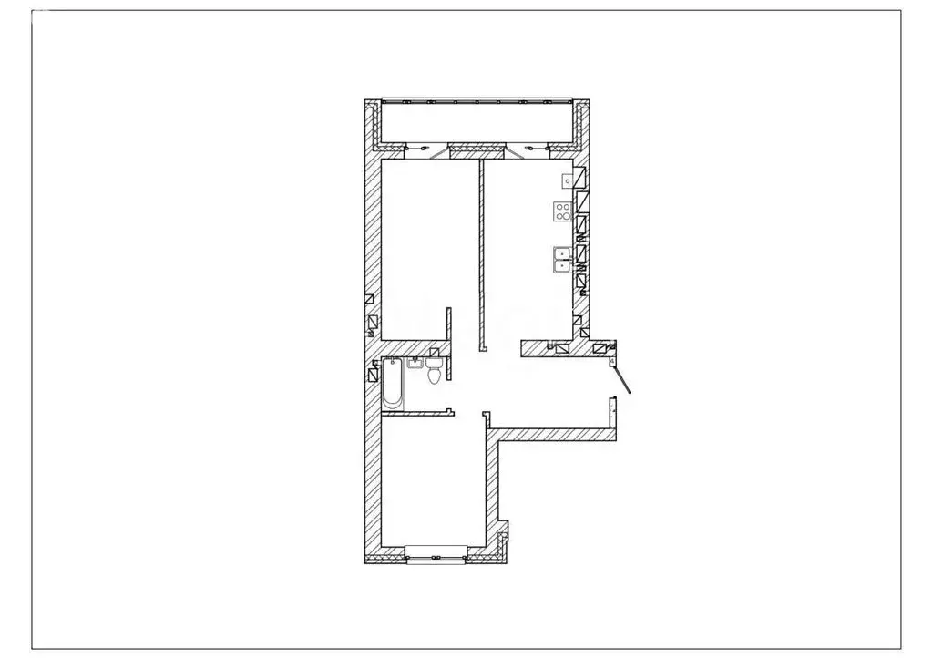 2-комнатная квартира: Барнаул, улица Парижской Коммуны, 46/112 (35 м) - Фото 1