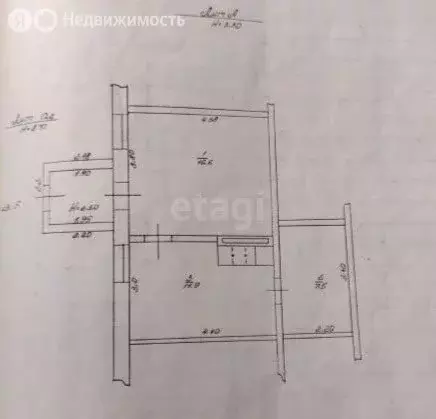 4-комнатная квартира: посёлок Октябрьский, Луговая улица, 6 (100 м) - Фото 1