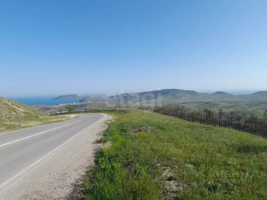 Участок в Крым, Феодосия муниципальный округ, Орджоникидзе пгт, Волна ... - Фото 1