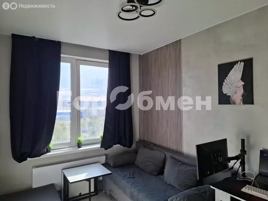 Квартира-студия: посёлок городского типа Томилино, микрорайон ... - Фото 2