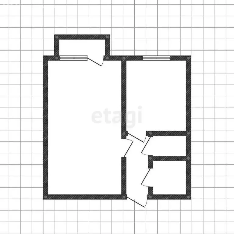 1-комнатная квартира: Ангарск, 19-й микрорайон, 10 (36 м) - Фото 1