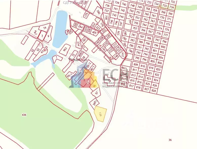 Участок в Тульская область, Тула городской округ, д. Рождество  (40.0 ... - Фото 1