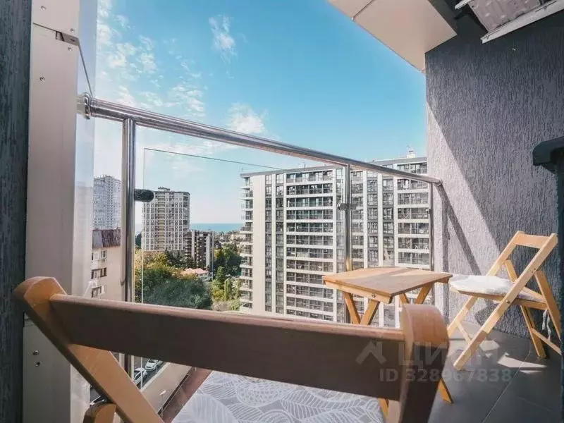 1-к кв. Краснодарский край, Сочи Центральный мкр, пер. Горького, 24 ... - Фото 1