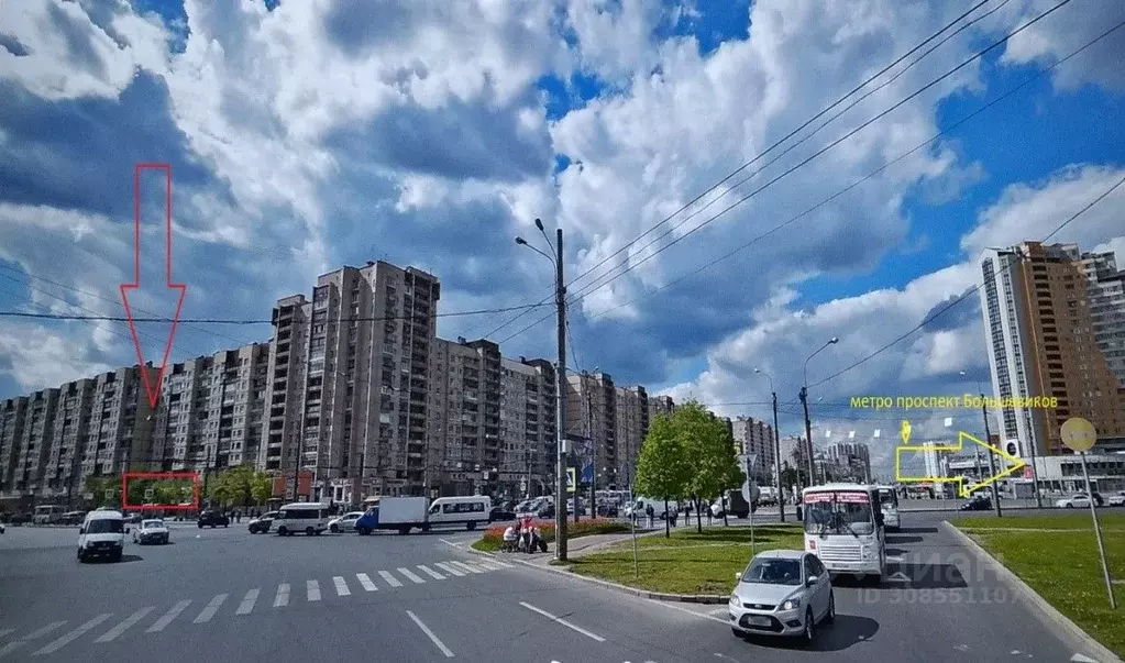 Помещение свободного назначения в Санкт-Петербург просп. Большевиков, ... - Фото 0