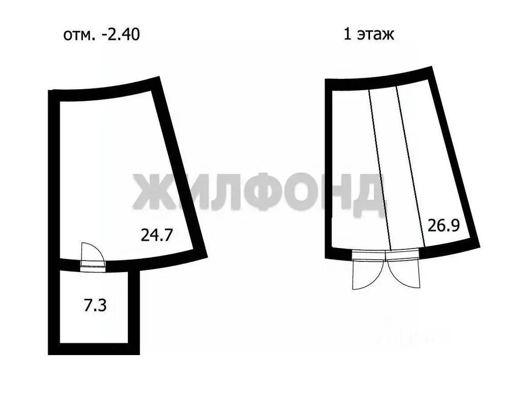 Гараж в Новосибирская область, Новосибирск ул. Гаранина, 22 (59 м) - Фото 1