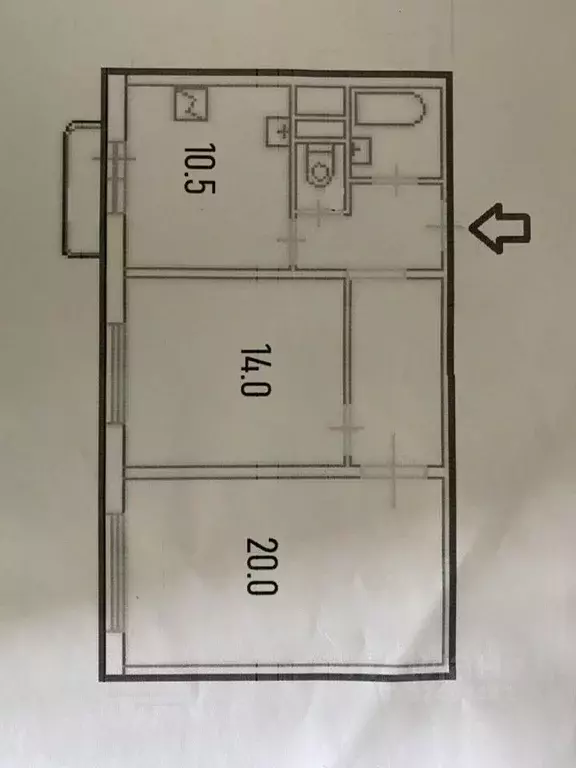 2-к кв. Москва ул. 8-я Соколиной Горы, 8к2 (58.2 м) - Фото 1