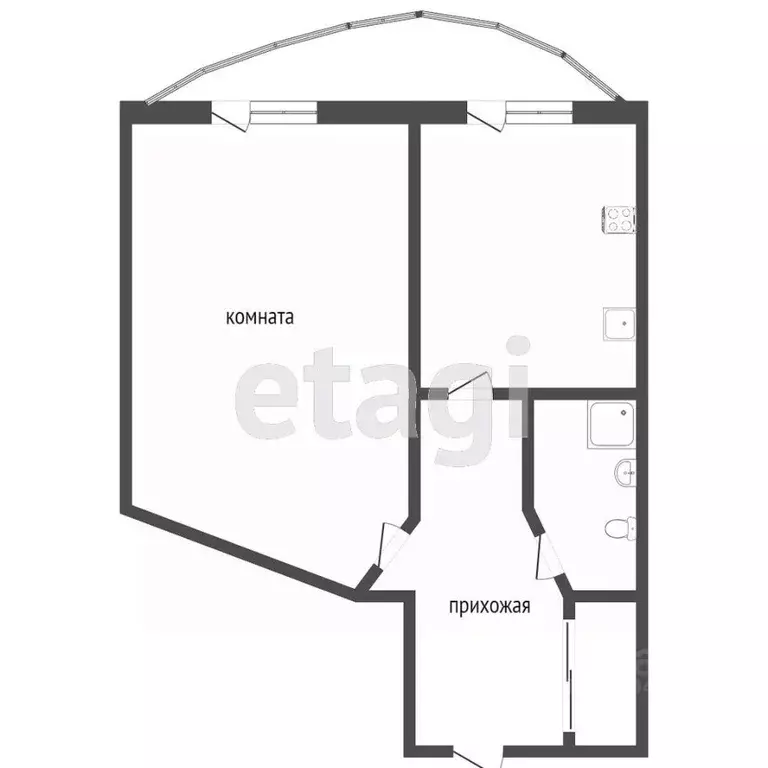 1-к кв. Мордовия, Саранск ул. Короленко, 14 (41.6 м) - Фото 1