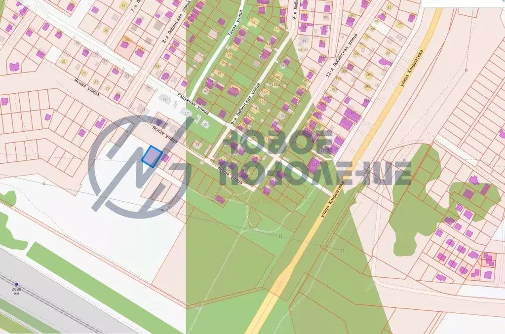 Участок в Омская область, Омск Ясная ул., 24 (10.0 сот.) - Фото 0