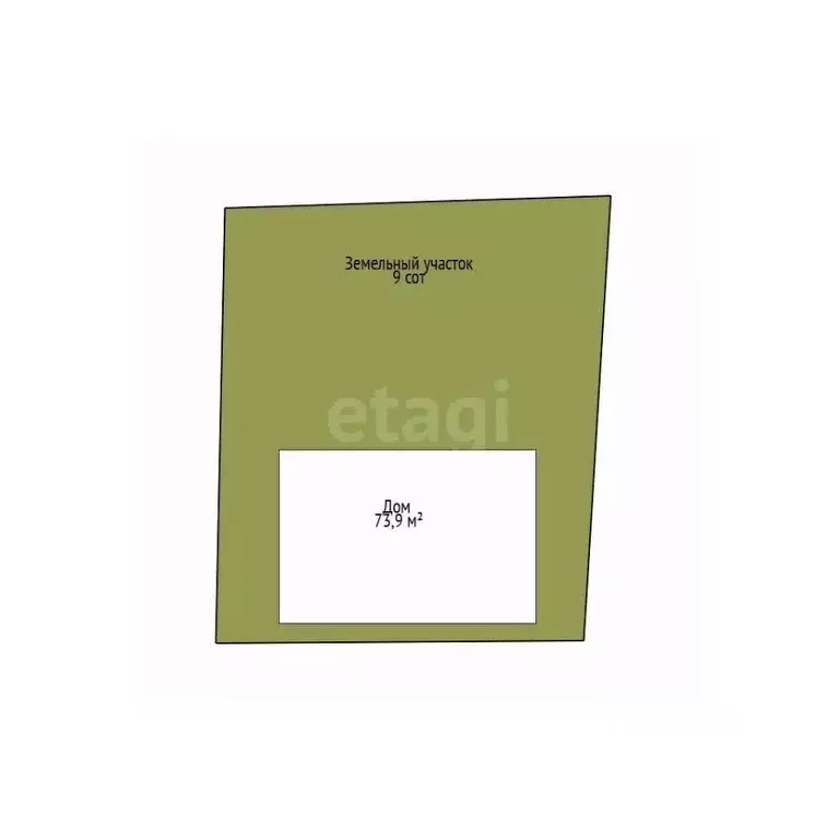 Дом в Брянская область, Клинцы ул. 8 Марта (74 м) - Фото 1